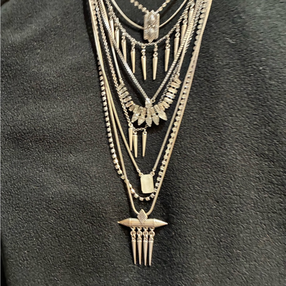 Lucky brand layered necklace